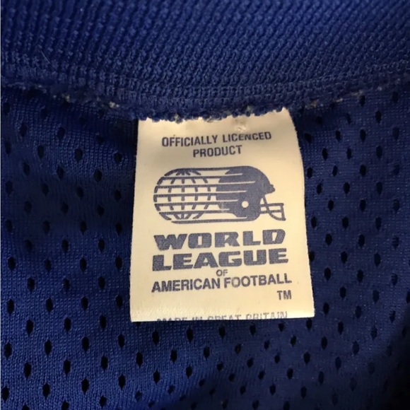 Rare Vintage 1991 WLAF World League Of American Football London Monarchs Jersey. - Picture 8 of 8